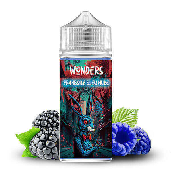 WONDERS Framboise Bleue & Mûre - E-liquide 100ml-0 mg-VAPEVO