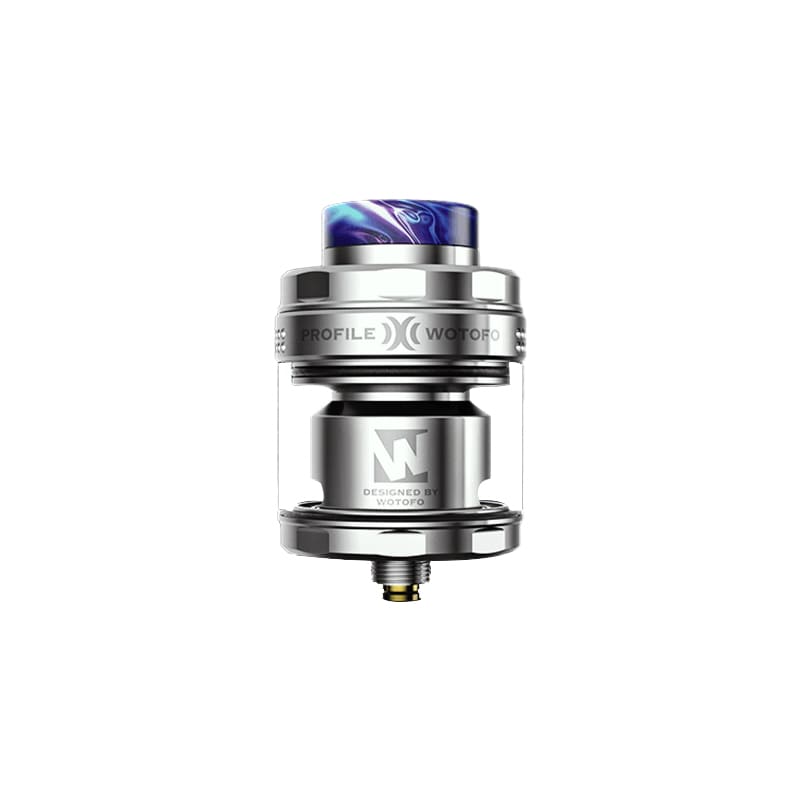 WOTOFO Profile X RTA - Atomiseur Reconstructible 8ml 28mm-Silver-VAPEVO