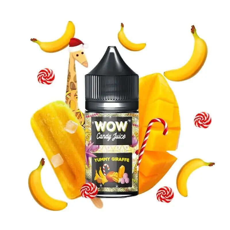 WOW CANDY JUICE Arôme Concentré Yummy Giraffe 30ml-VAPEVO