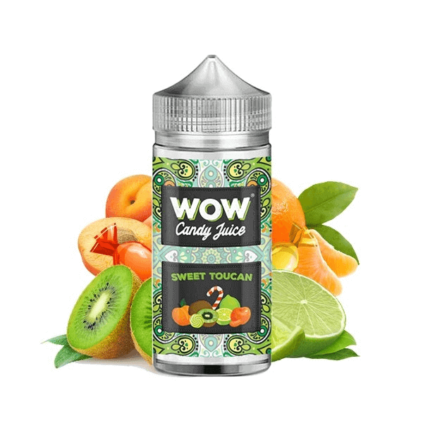 WOW CANDY JUICE E-liquide Sweet Toucan 100ml-0 mg-Fresh-VAPEVO