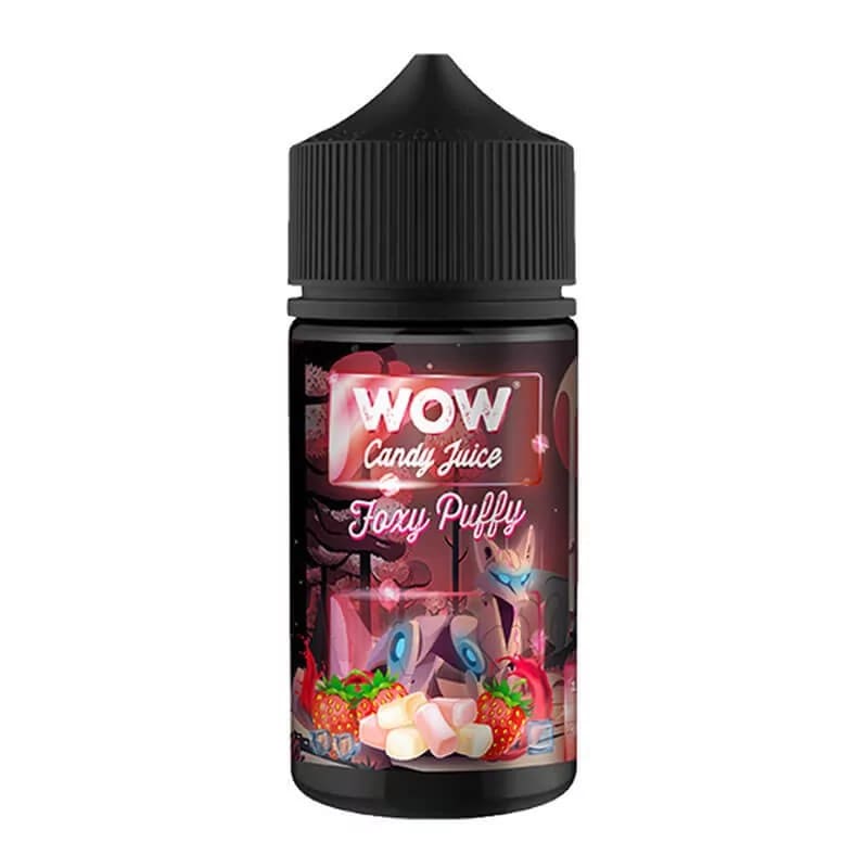 WOW Candy Juice - Foxy Puffy - E-liquide 100ml-0 mg-VAPEVO