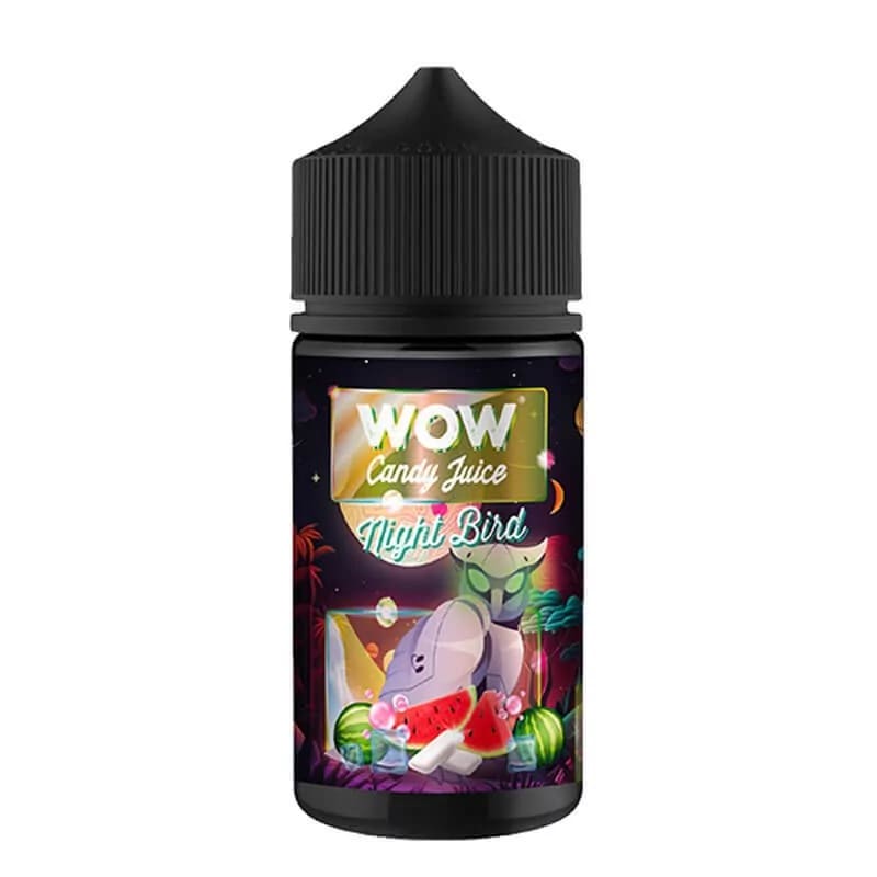 WOW Candy Juice - Night Bird - E-liquide 100ml-0 mg-VAPEVO