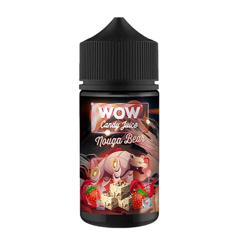 WOW Candy Juice - Nouga Bear - E-liquide 100ml-0 mg-VAPEVO