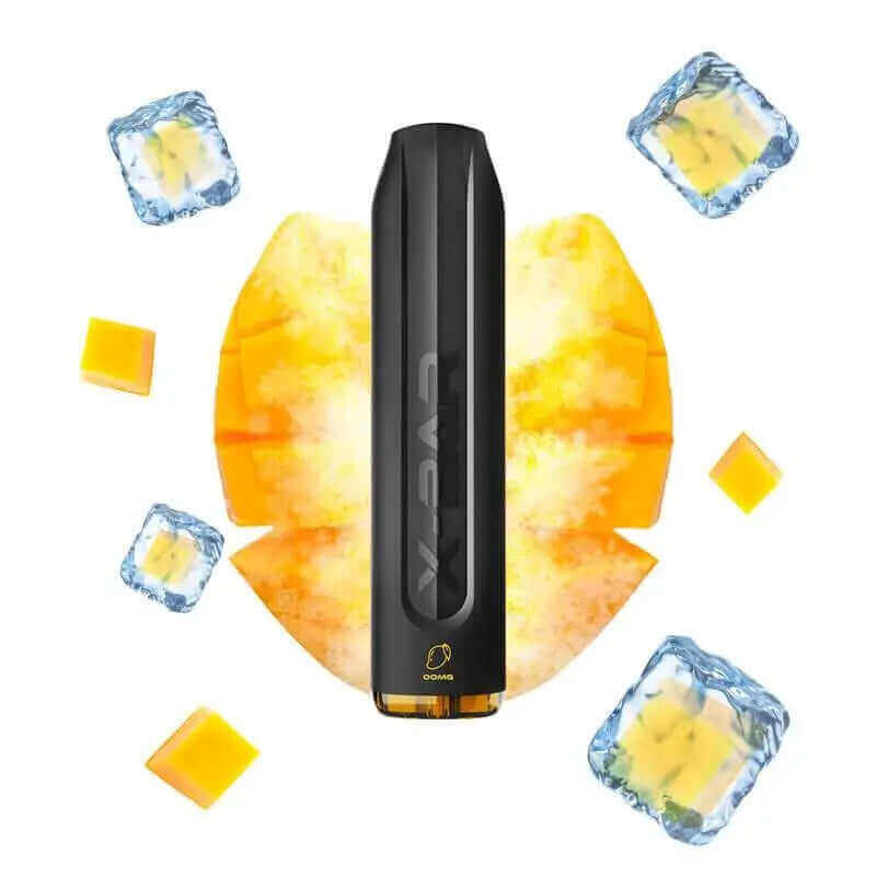 X-BAR Pod Jetable Ice Mango-0 mg-VAPEVO