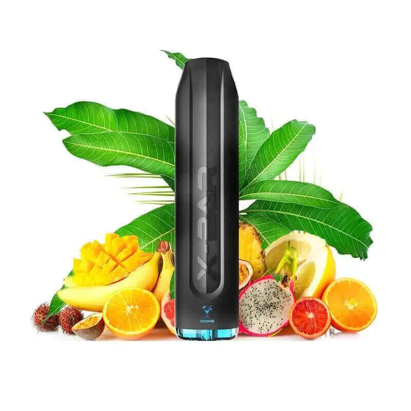 X-BAR Pod Jetable Tropical Punch-0 mg-VAPEVO