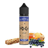 YOGI - Blueberry Granola Bar - E-liquide 50ml-0 mg-VAPEVO